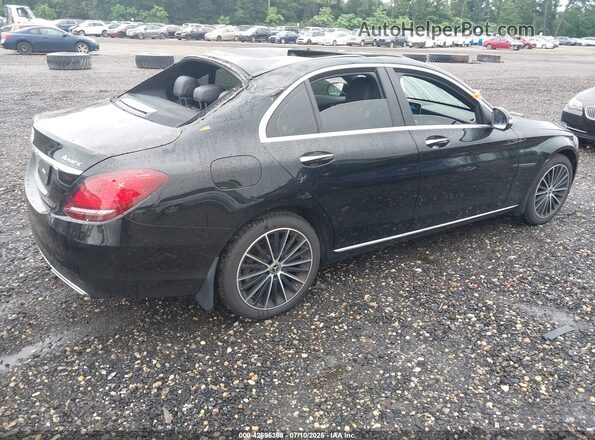 WDDWF8EB8LR561957 2020 MERCEDES-BENZ C-CLASS Black Задня права чверть
