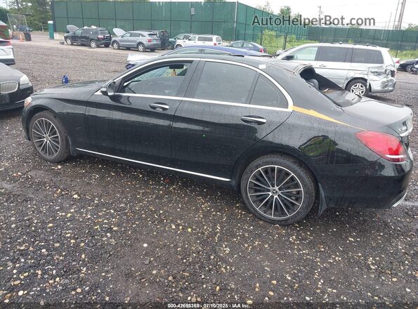 WDDWF8EB8LR561957 2020 MERCEDES-BENZ C-CLASS Black Задня ліва чверть