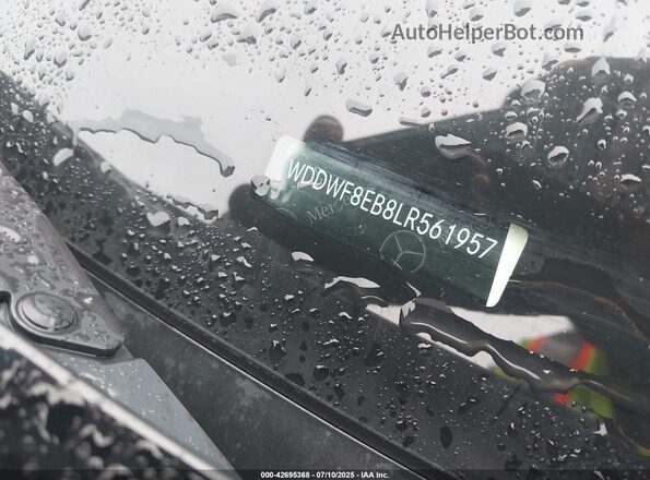 WDDWF8EB8LR561957 2020 MERCEDES-BENZ C-CLASS Black 