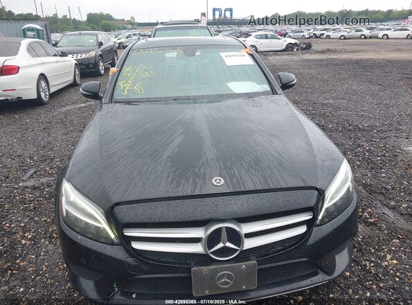 WDDWF8EB8LR561957 2020 MERCEDES-BENZ C-CLASS Black Вид щитка приладів