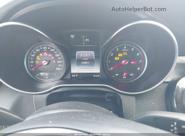 WDDWJ4KB5HF448505 2017 MERCEDES-BENZ C-CLASS Черный Вид задних сидений