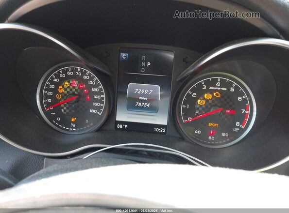 WDDWJ6EB6HF540200 2017 MERCEDES-BENZ AMG C 43 Black Vista de los asientos traseros