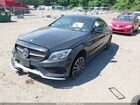 2017 Mercedes-benz Amg C 43 4matic Black vin: WDDWJ6EB6HF540200