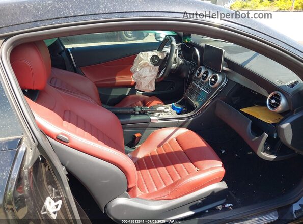 WDDWJ6EB6HF540200 2017 MERCEDES-BENZ AMG C 43 Black Vista interior delantera