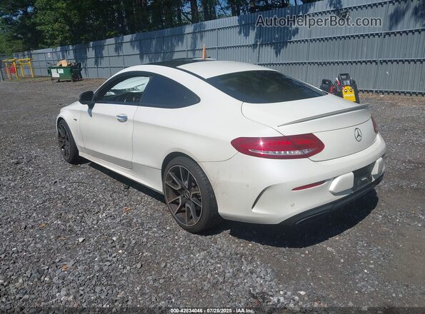 WDDWJ6EBXHF571949 2017 MERCEDES-BENZ AMG C 43 White Rear left