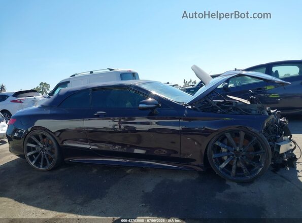 WDDXK8CB7HA023369 2017 MERCEDES-BENZ S-CLASS Purple Rear interior view