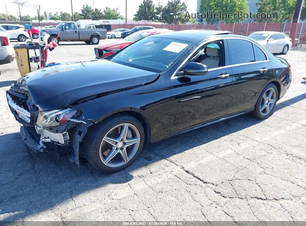 WDDZF4JB6HA015188 2017 MERCEDES-BENZ E-CLASS Black Przód lewy
