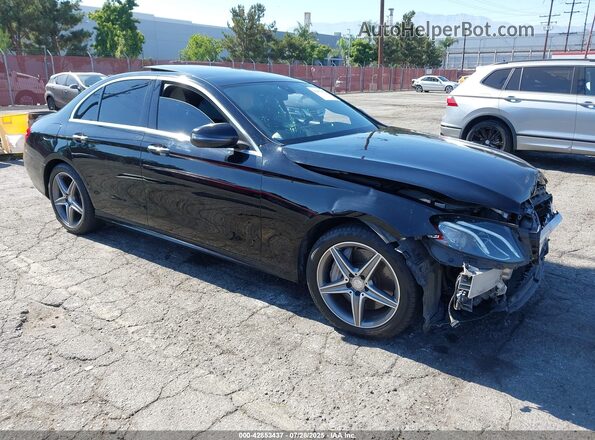WDDZF4JB6HA015188 2017 MERCEDES-BENZ E-CLASS Black Przód prawy