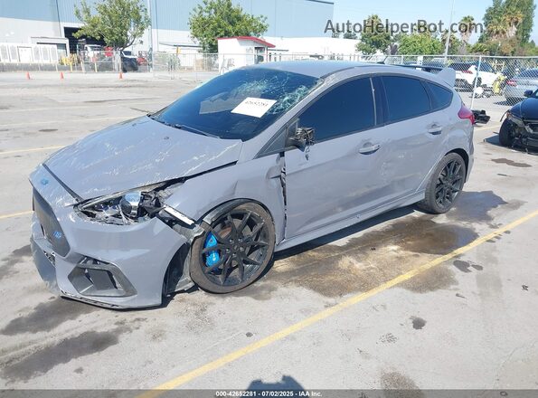 WF0DP3TH0H4126229 2017 FORD FOCUS RS Gray Առջևի ձախ երեք քառորդ տեսարան