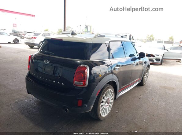 WMZYT3C37J3D99719 2018 MINI COUNTRYMAN Черный Задняя правая четверть