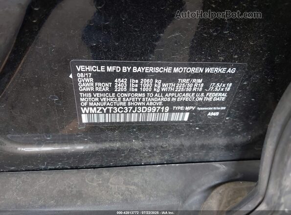 WMZYT3C37J3D99719 2018 MINI COUNTRYMAN Черный Вид подкапотного пространства