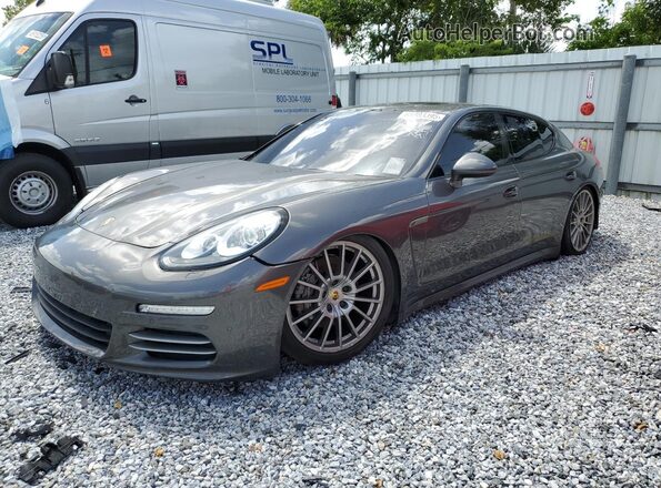 WP0AA2A73GL004030 2016 PORSCHE PANAMERA Серый Передняя левая четверть