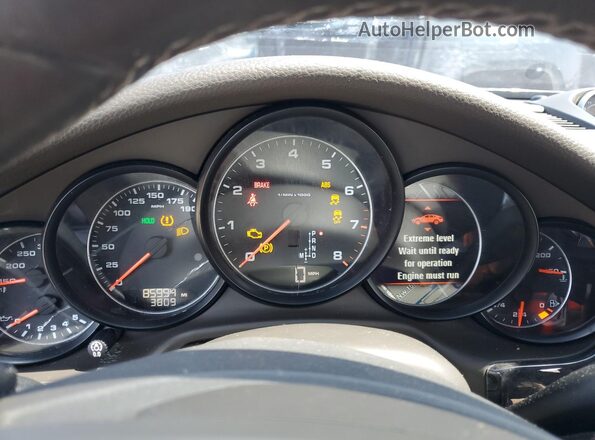 WP0AA2A73GL004030 2016 PORSCHE PANAMERA Серый Вид щитка приборов
