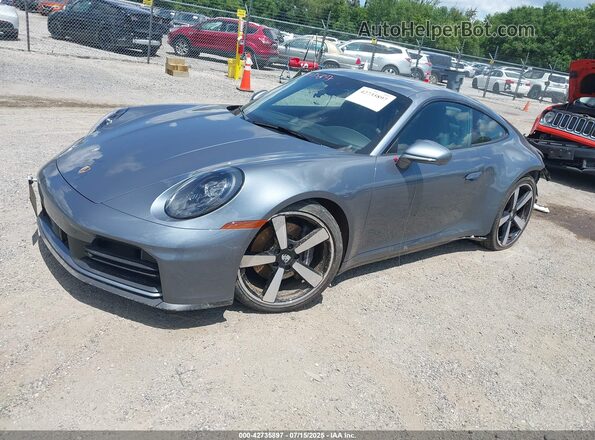WP0AA2A96SS207364 2025 PORSCHE 911 Серый Передняя левая четверть