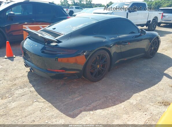 WP0AB2A92HS123130 2017 PORSCHE 911 Черный Задняя правая четверть