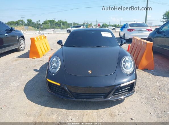 WP0AB2A92HS123130 2017 PORSCHE 911 Черный Вид панели приборов