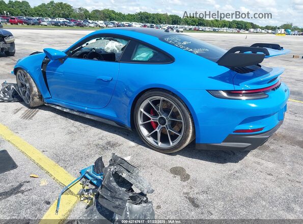WP0AC2A92PS271046 2023 PORSCHE 911 Blue Tył lewy