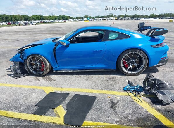 WP0AC2A92PS271046 2023 PORSCHE 911 Blue Widok wnętrza 360 stopni