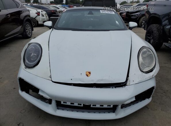 WP0AD2A92MS257561 2021 PORSCHE 911 White Rear view