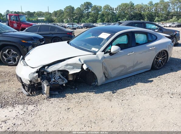 WP0AJ2A73PL102989 2023 PORSCHE PANAMERA Серый Передняя левая четверть