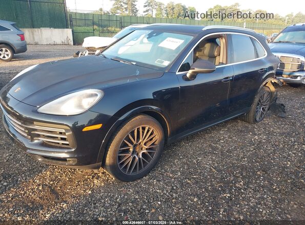 WP1AA2AY5MDA01823 2021 PORSCHE CAYENNE Black Vista tres cuartos delantera izquierda