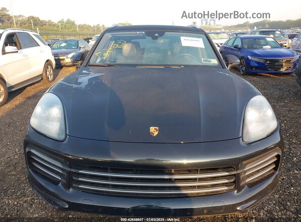 WP1AA2AY5MDA01823 2021 PORSCHE CAYENNE Black Vista del cuadro de instrumentos