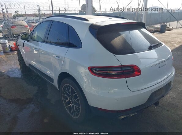 WP1AB2A55HLB15500 2017 PORSCHE MACAN White Հետևի ձախ