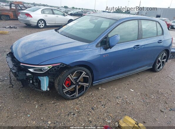 WVW3A7CD0SW213385 2025 VOLKSWAGEN GOLF Blue Front left