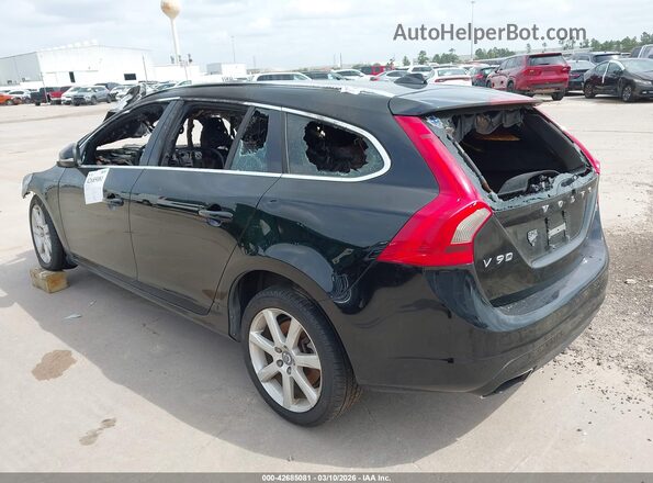 YV140MEK2G1291926 2016 VOLVO V60 Black Tył lewy