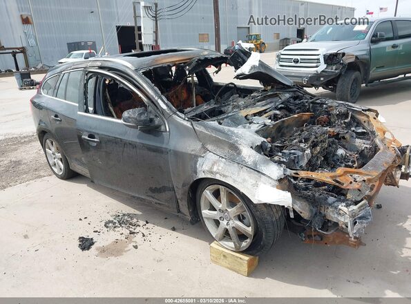 YV140MEK2G1291926 2016 VOLVO V60 Black Przód prawy