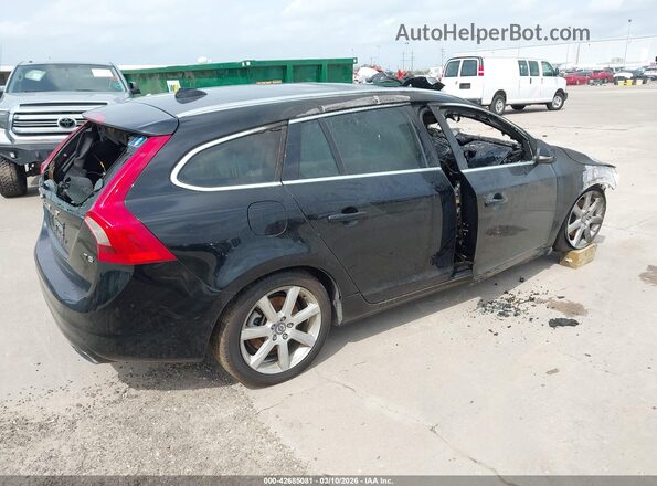 YV140MEK2G1291926 2016 VOLVO V60 Black Tył prawy