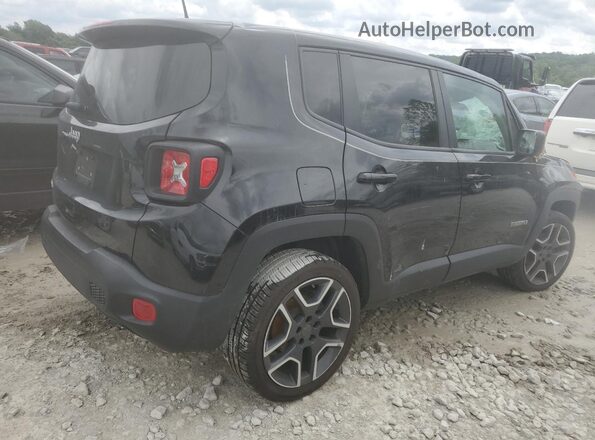 ZACNJDAB2MPM55729 2021 JEEP RENEGADE Black Trasero derecho