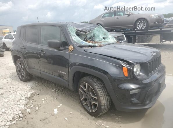 ZACNJDAB2MPM55729 2021 JEEP RENEGADE Black Delantero derecho