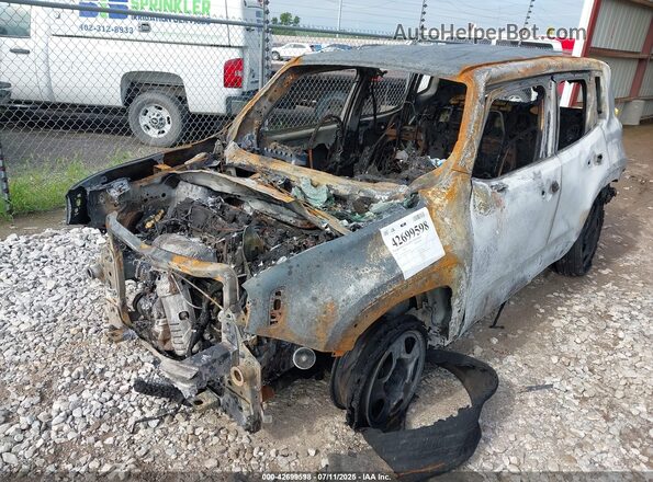 ZACNJDAB6MPN14460 2021 JEEP RENEGADE Silver Przód lewy
