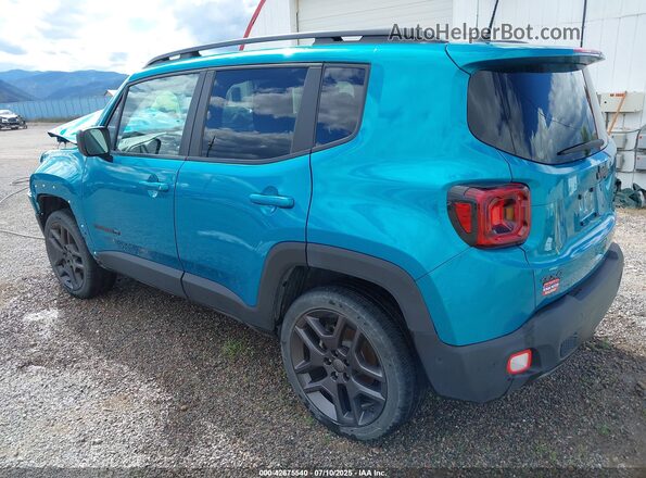 ZACNJDB11MPN35156 2021 JEEP RENEGADE Blue Trasero izquierdo