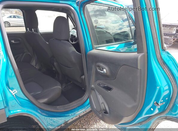 ZACNJDB11MPN35156 2021 JEEP RENEGADE Blue Vista de la etiqueta del VIN