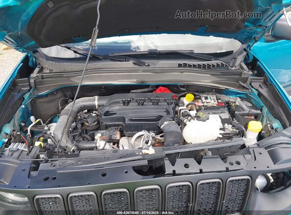 ZACNJDB11MPN35156 2021 JEEP RENEGADE Blue Vista trasera