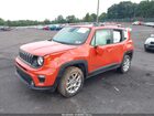 2021 Jeep Renegade Latitude 4x4 Orange vin: ZACNJDBBXMPM77038