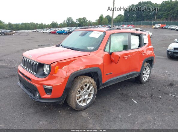 ZACNJDBBXMPM77038 2021 JEEP RENEGADE Orange Przód lewy