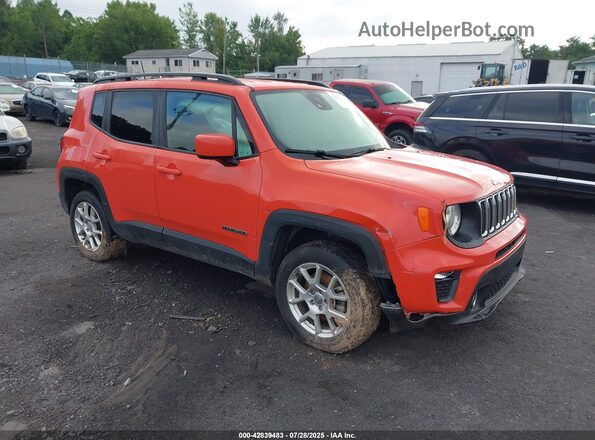 ZACNJDBBXMPM77038 2021 JEEP RENEGADE Orange Przód prawy