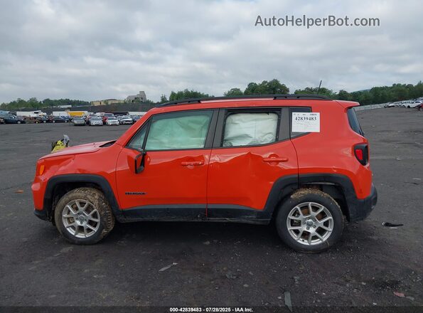 ZACNJDBBXMPM77038 2021 JEEP RENEGADE Orange Widok wnętrza z tyłu