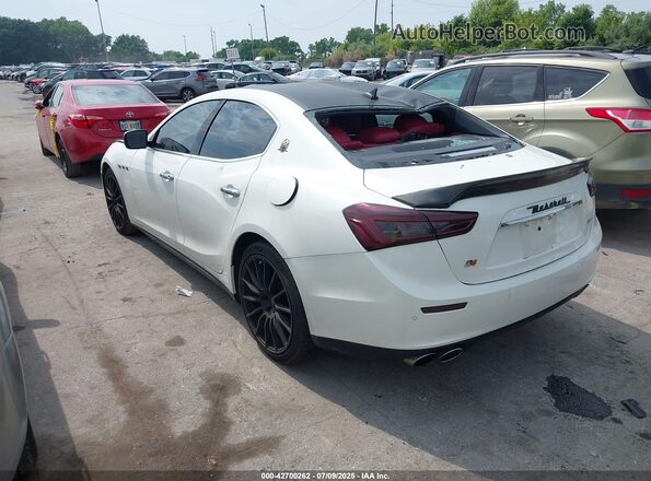 ZAM57RSA4G1168574 2016 MASERATI GHIBLI White Tył lewy