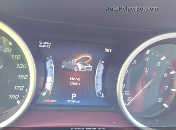 ZAM57RSA4G1168574 2016 MASERATI GHIBLI White 