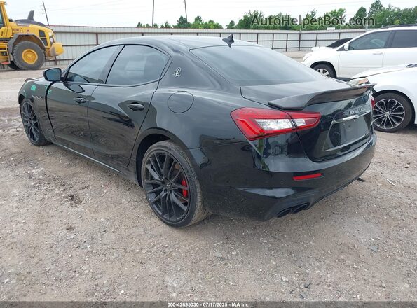 ZAM57XSS3L1354775 2020 MASERATI GHIBLI Черный Задняя левая четверть