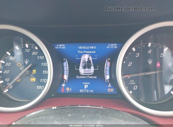 ZAM57XSS3L1354775 2020 MASERATI GHIBLI Черный Вид задних сидений