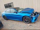2020 Alfa Romeo Giulia Ti Sport Awd Blue vin: ZARFANBN0L7626596