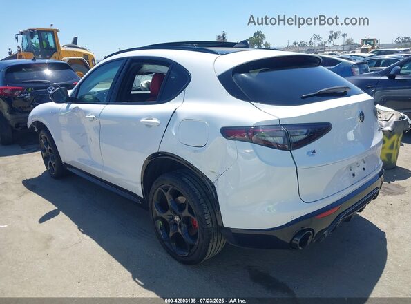 ZASPAKBN8R7D70351 2024 ALFA ROMEO STELVIO Белый Задняя левая четверть