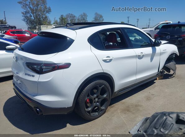 ZASPAKBN8R7D70351 2024 ALFA ROMEO STELVIO Белый Задняя правая четверть