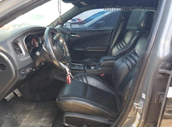 0K0740032512 2018 DODGE CHARGER Two Tone Widok wnętrza z przodu