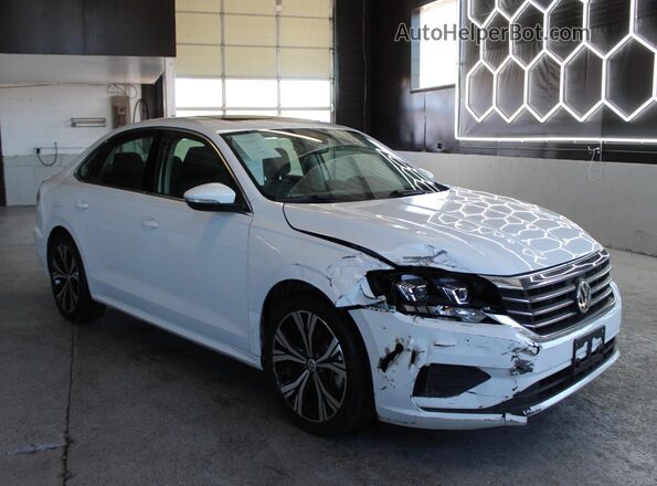 1VWSA7A37MC006922 2021 VOLKSWAGEN PASSAT White Հետևի ձախ